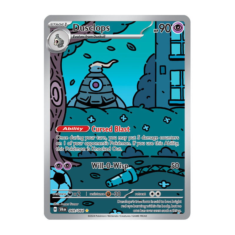 Pokémon Tcg: Shrouded Fab - 069/064 - Dusclops