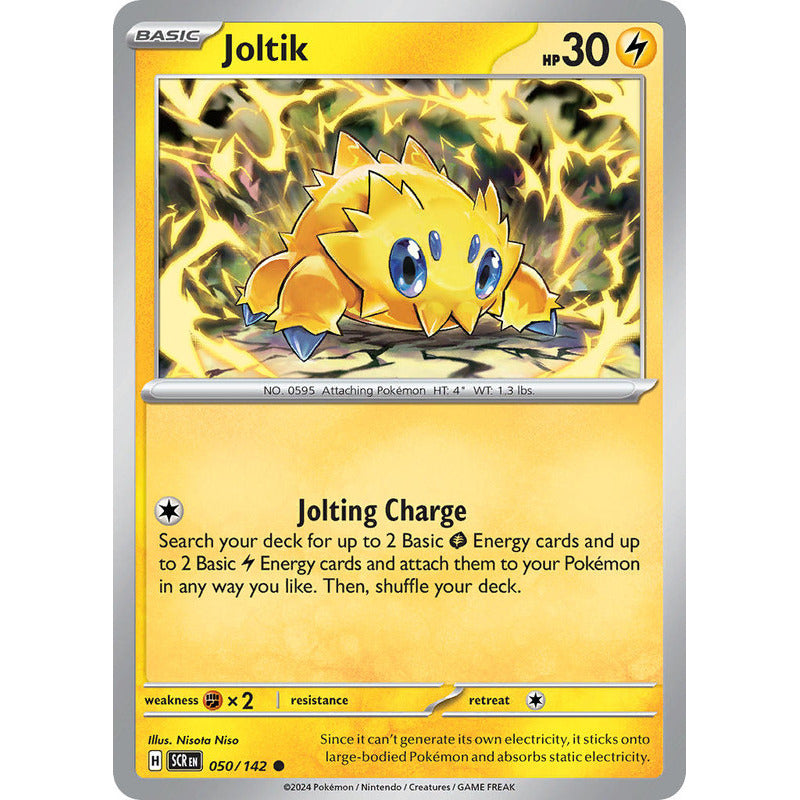 Pokémon Tcg: Stellar Crown - 050/142 - Joltik