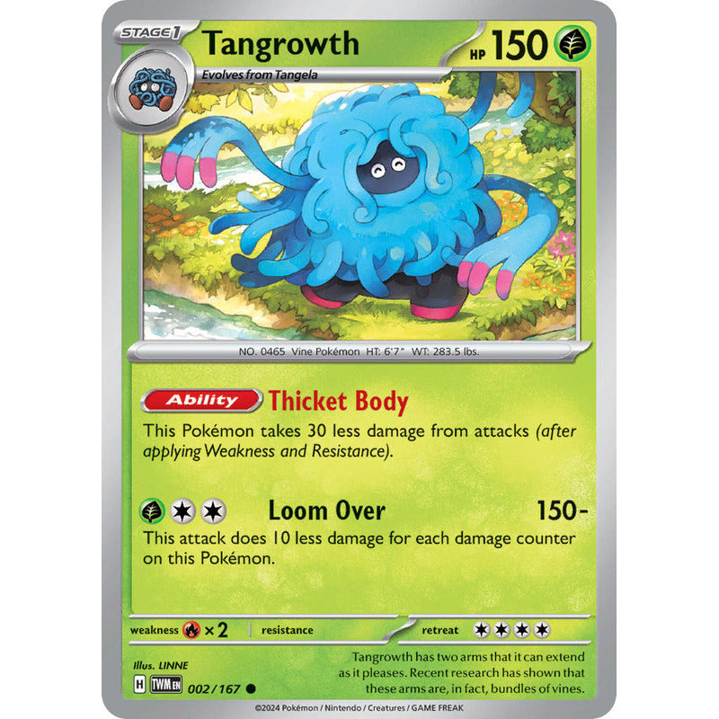 Pokémon Tcg: Twilight Masq - 002/167 - Tangrowth