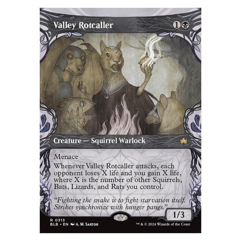 Mtg: Bloomburrow - 313 - Valley Rotcaller