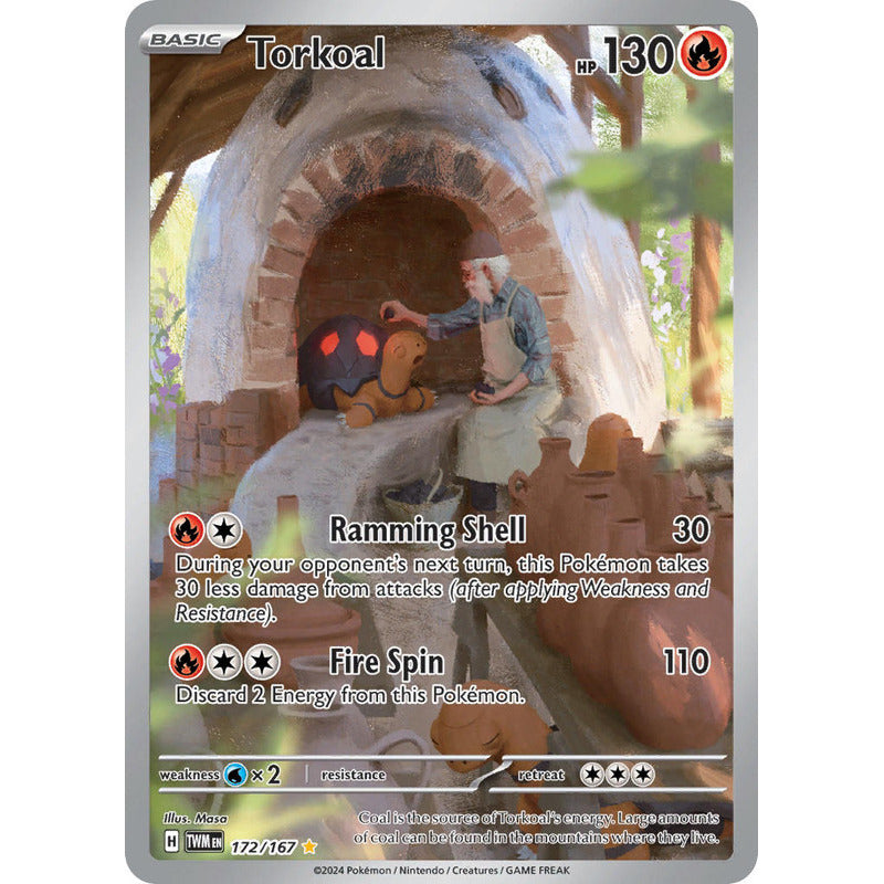 Pokémon Tcg: Twilight Masq - 172/167 - Torkoal