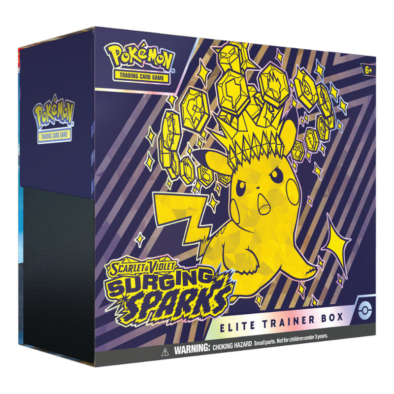 Pokemon Tcg Surging Sparks Elite Trainer Box Español