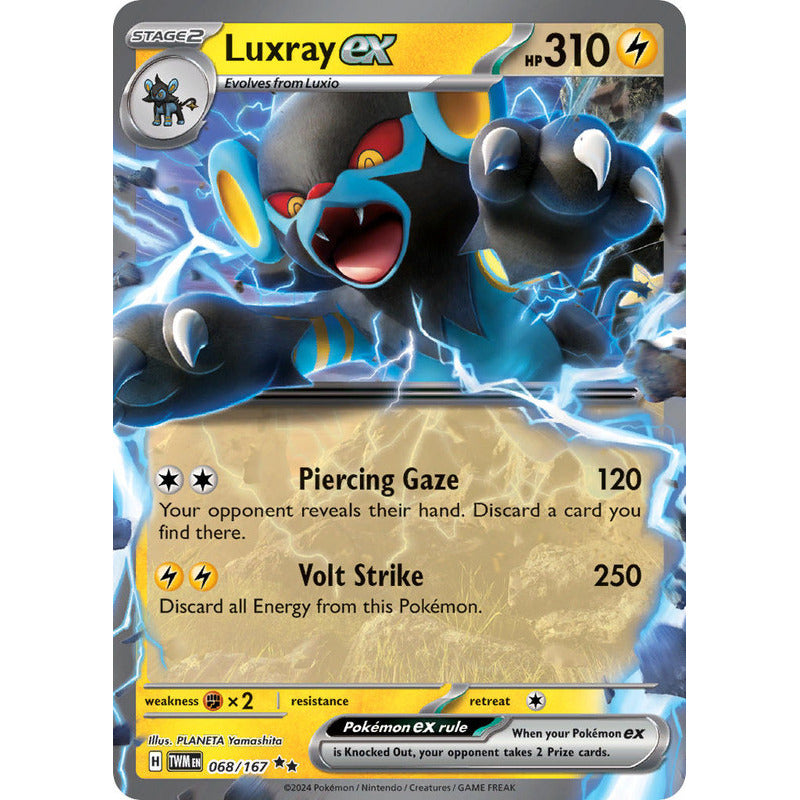 Pokémon Tcg: Twilight Masq - 068/167 - Luxray Ex