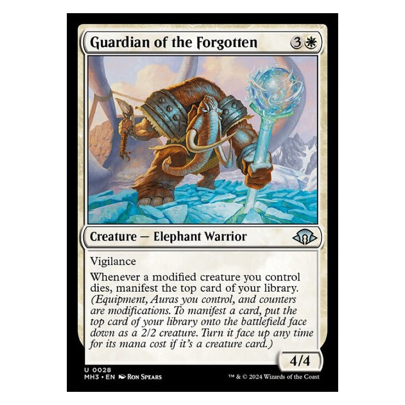 Mtg: Mh3 - 028 - Guardian Of The Forgotten [foil]