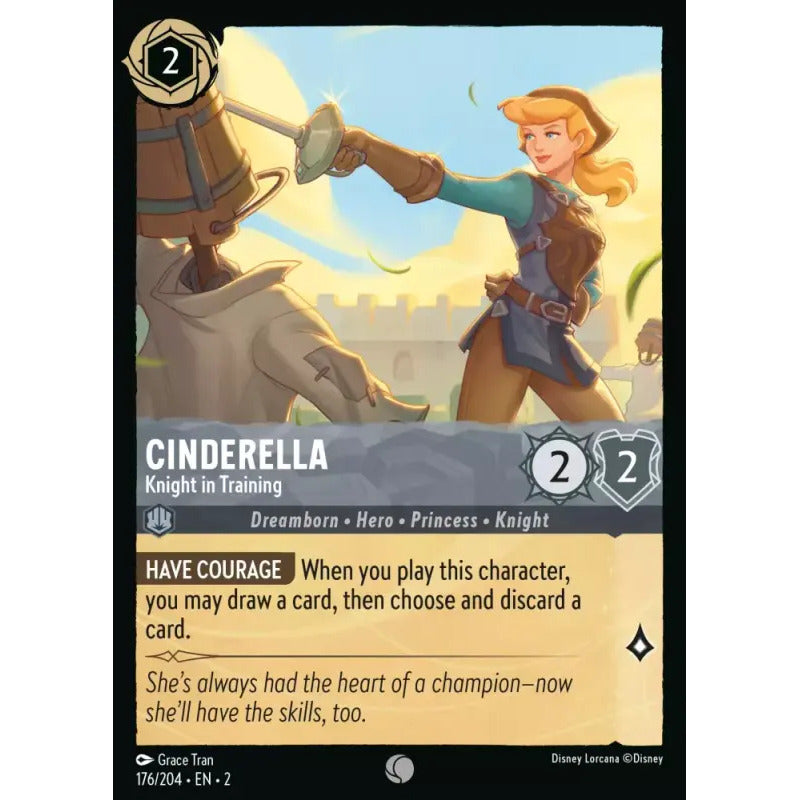 Lorcana: Rotf - 176/216 - Cinderella - Knight In Training