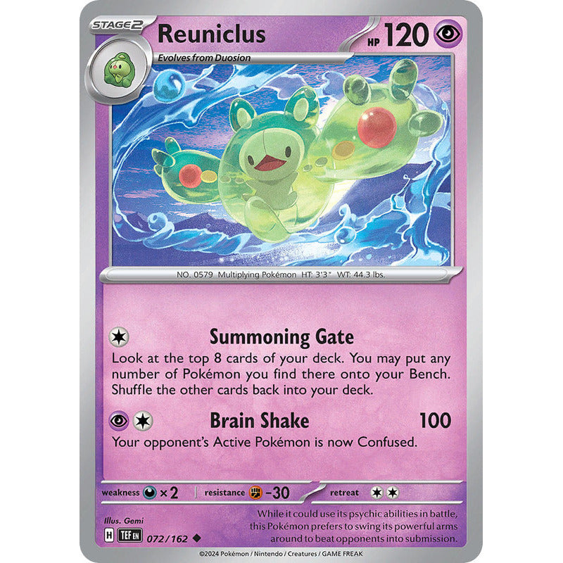 Temporal Forces - 072/162 - Reuniclus