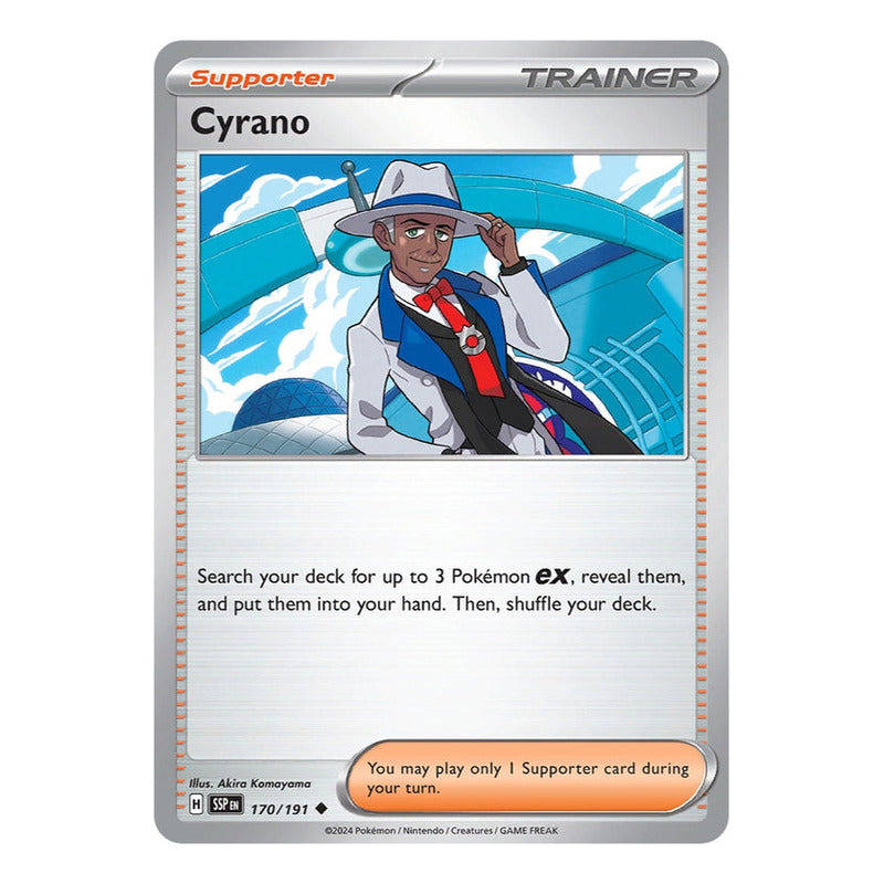 Pokémon Tcg: Surging Sparks - 170/191 - Cyrano [reverse]