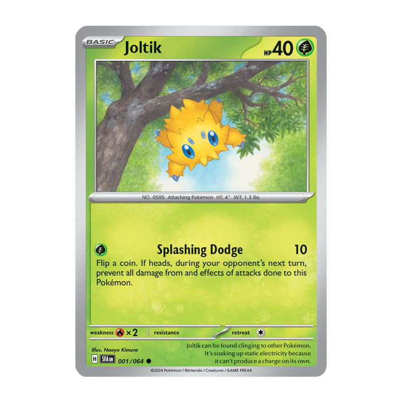 Pokémon Tcg: Shrouded Fab - 001/064 - Joltik [reverse]