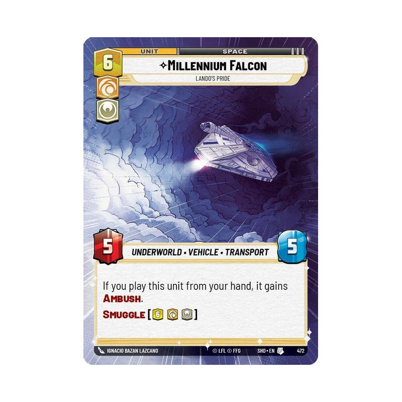 Star Wars Tcg: Sotg - 472 - Millennium Falcon - [hyperspace]