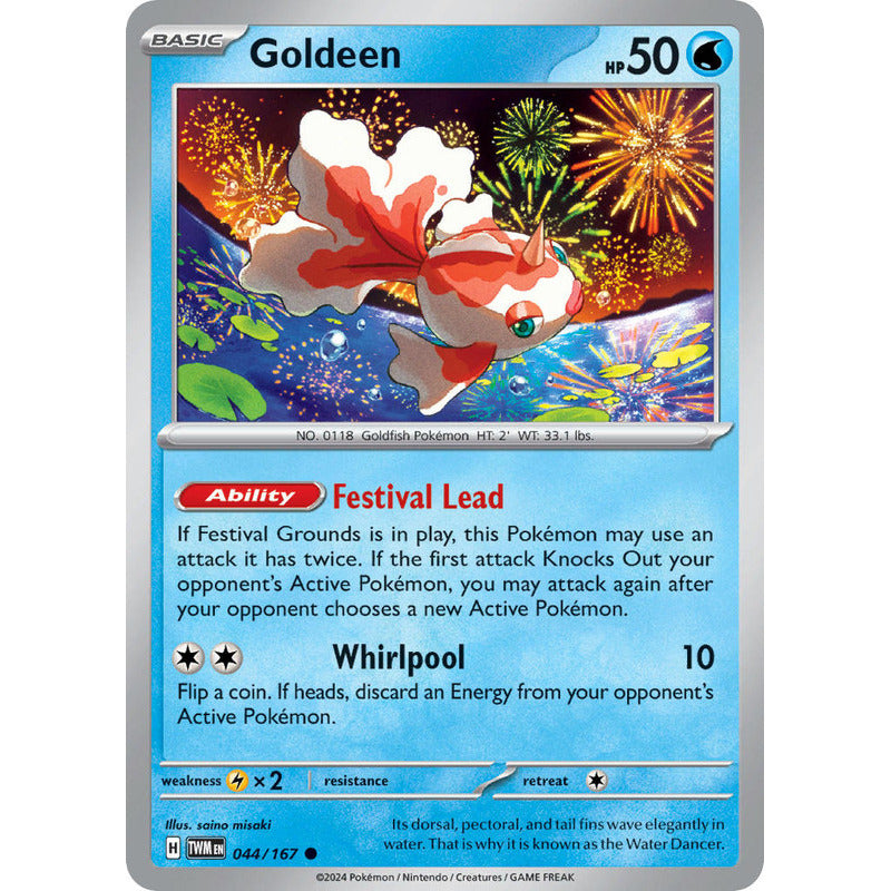 Pokémon Tcg: Twilight Masq - 044/167 - Goldeen