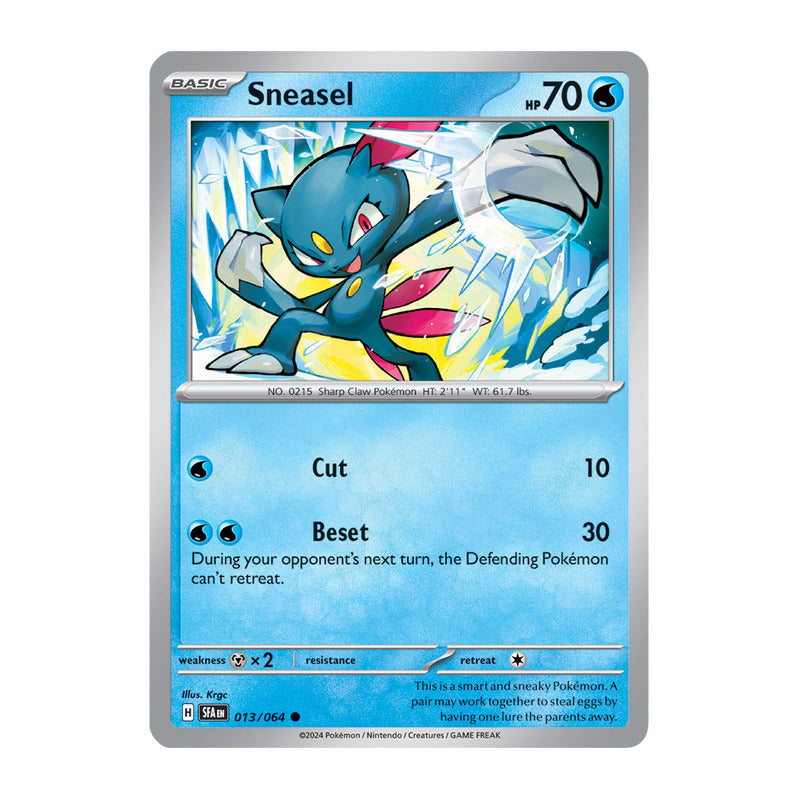 Pokémon Tcg: Shrouded Fab - 013/064 - Sneasel