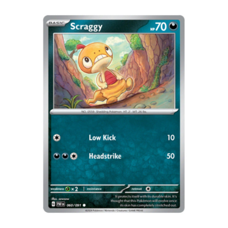 Paldean Fates - 060/091 - Scraggy