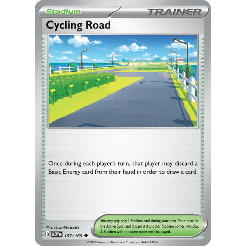 Pokémon Tcg: 151 - 157/165 - Cycling Road