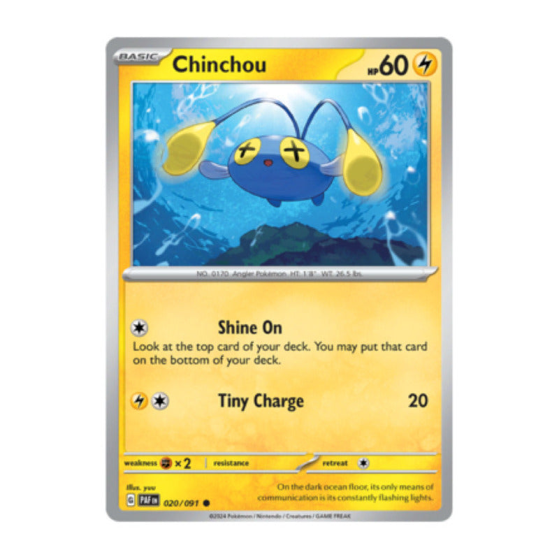 Paldean Fates - 020/091 - Chinchou