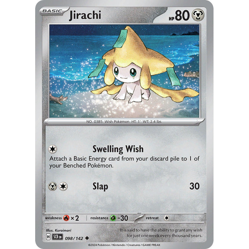 Pokémon Tcg: Stellar Crown - 098/142 - Jirachi [reverse]