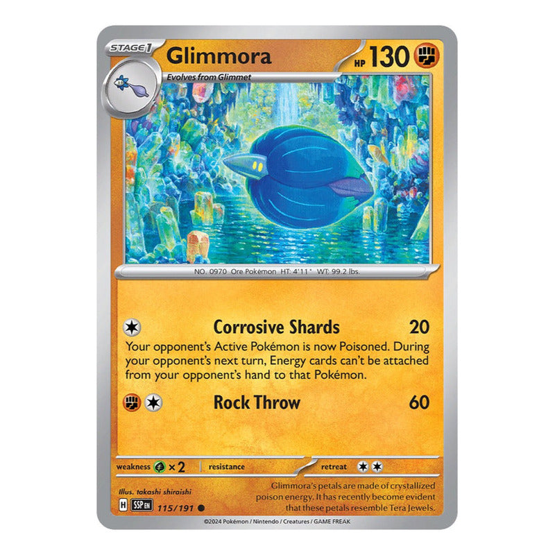 Pokémon Tcg: Surging Sparks - 115/191 - Glimmora