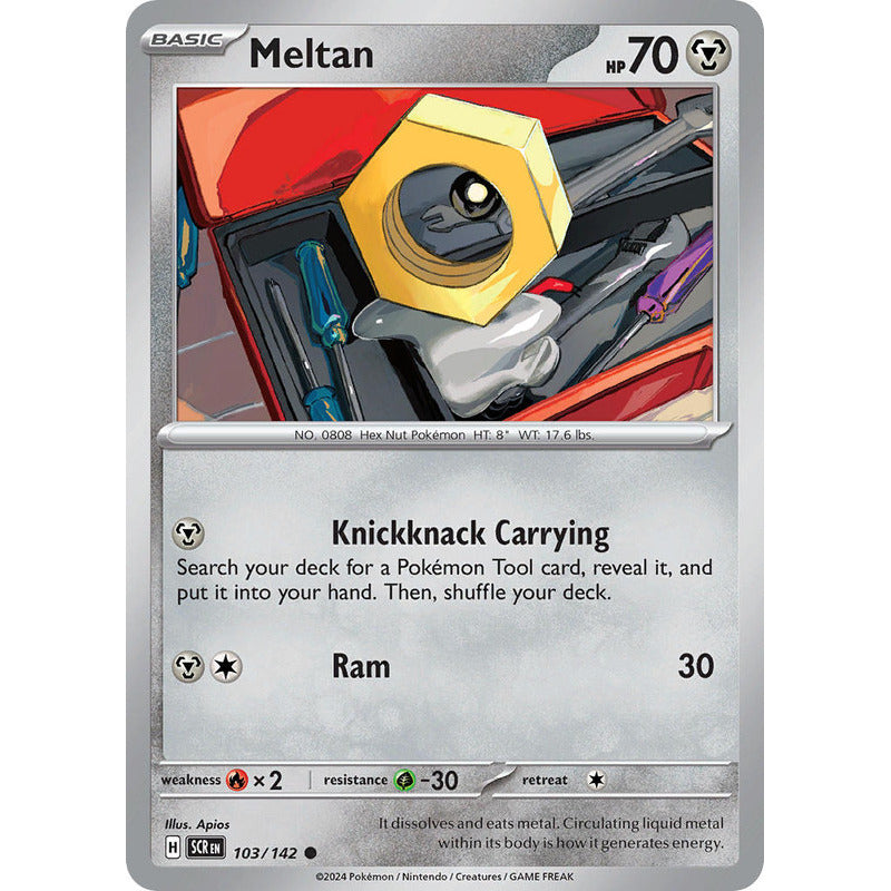 Pokémon Tcg: Stellar Crown - 103/142 - Meltan