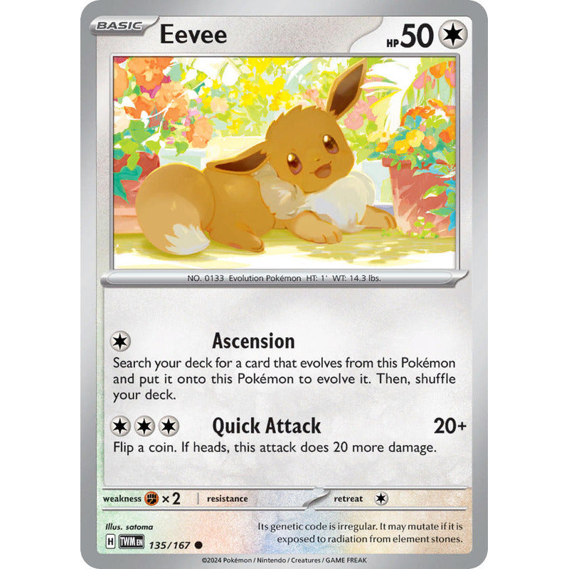 Pokémon Tcg: Twilight Masq - 135/167 - Eevee