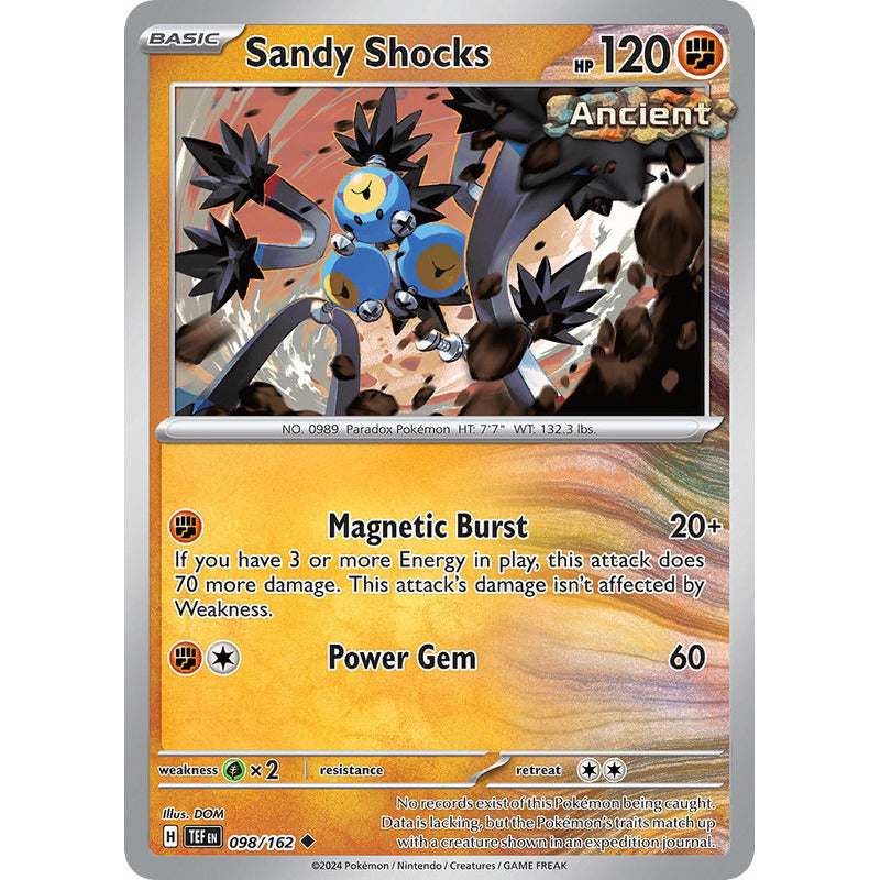 Temporal Forces - 098/162 - Sandy Shocks (reverse)