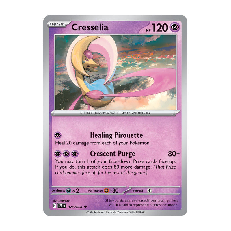 Pokémon Tcg: Shrouded Fab - 021/064 - Cresselia