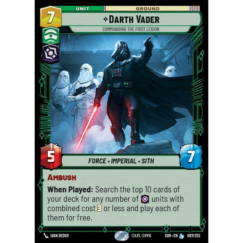 Star Wars: Sor - 087/268 - Darth Vader