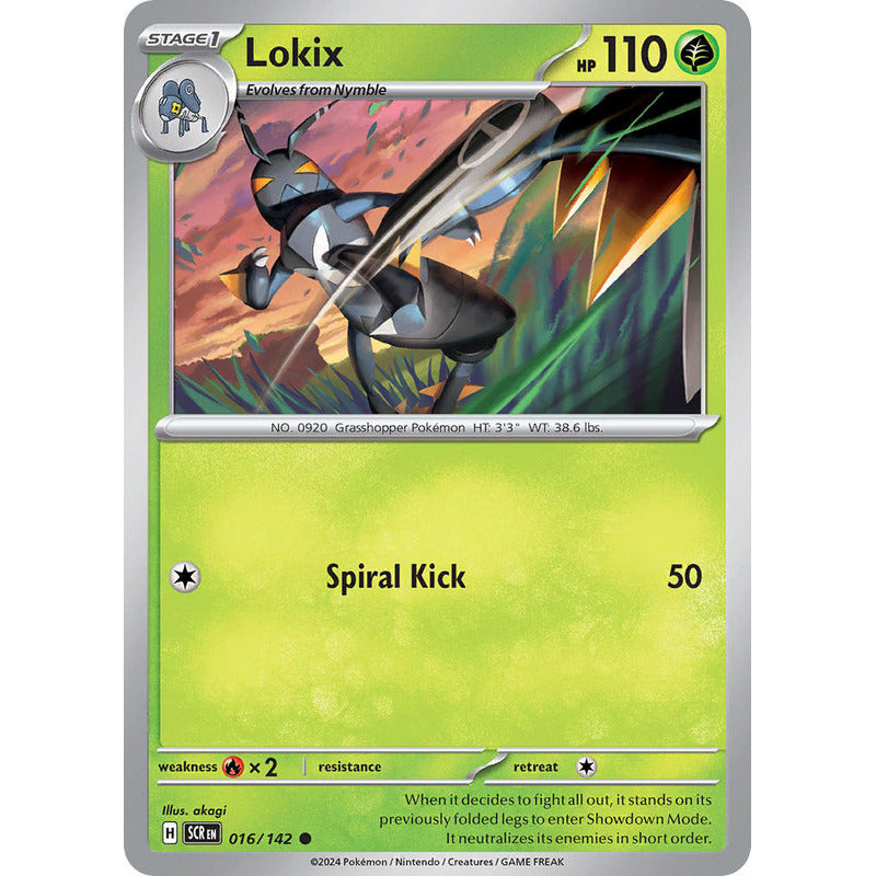 Pokémon Tcg: Stellar Crown - 016/142 - Lokix