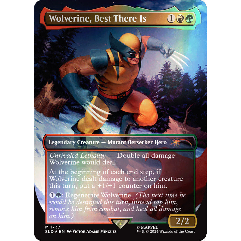 Mtg: Secret Lair Marvel - Wolverine [foil]