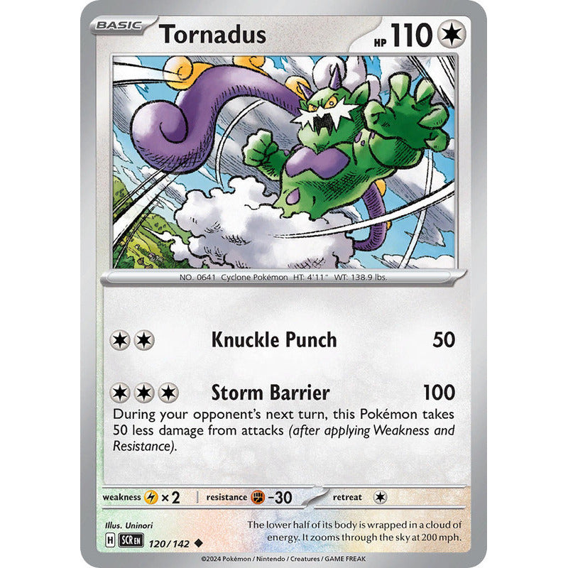 Pokémon Tcg: Stellar Crown - 120/142 - Tornadus