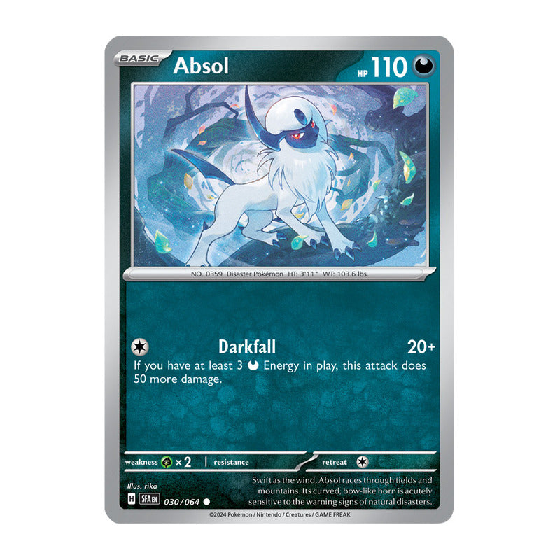 Pokémon Tcg: Shrouded Fab - 030/064 - Absol [reverse]