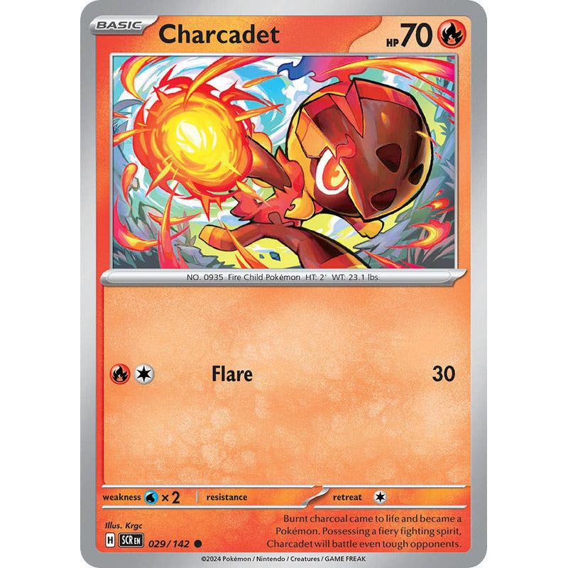 Pokémon Tcg: Stellar Crown - 029/142 - Charcadet [reverse]