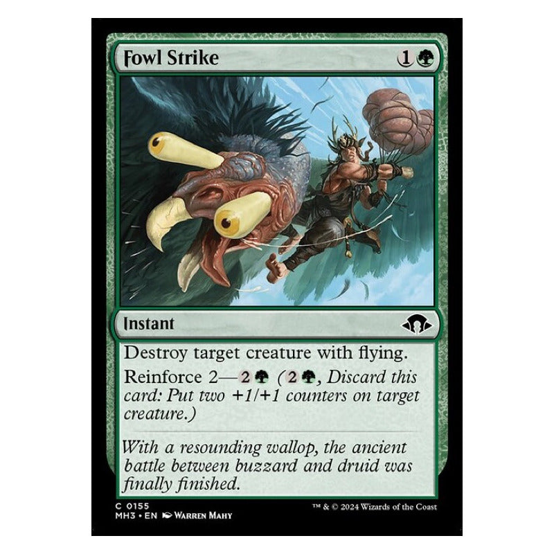 Mtg: Mh3 - 155 - Fowl Strike [foil]