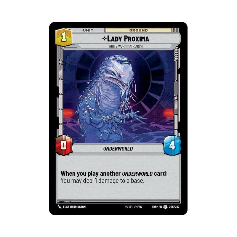 Star Wars Tcg: Sotg - 255/262 - Lady Proxima [foil]