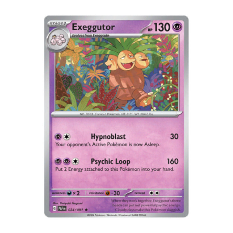 Paldean Fates - 024/091 - Exeggutor