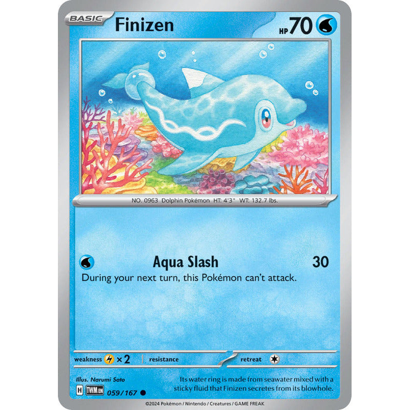 Pokémon Tcg: Twilight Masq - 059/167 - Finizen