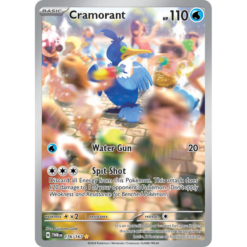 Pokémon Tcg: Twilight Masq - 176/167 - Cramorant