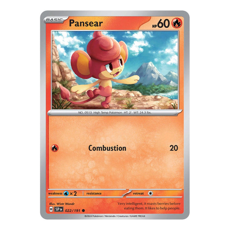 Pokémon Tcg: Surging Sparks - 022/191 - Pansear