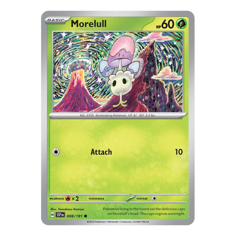 Pokémon Tcg: Surging Sparks - 008/191 - Morelull