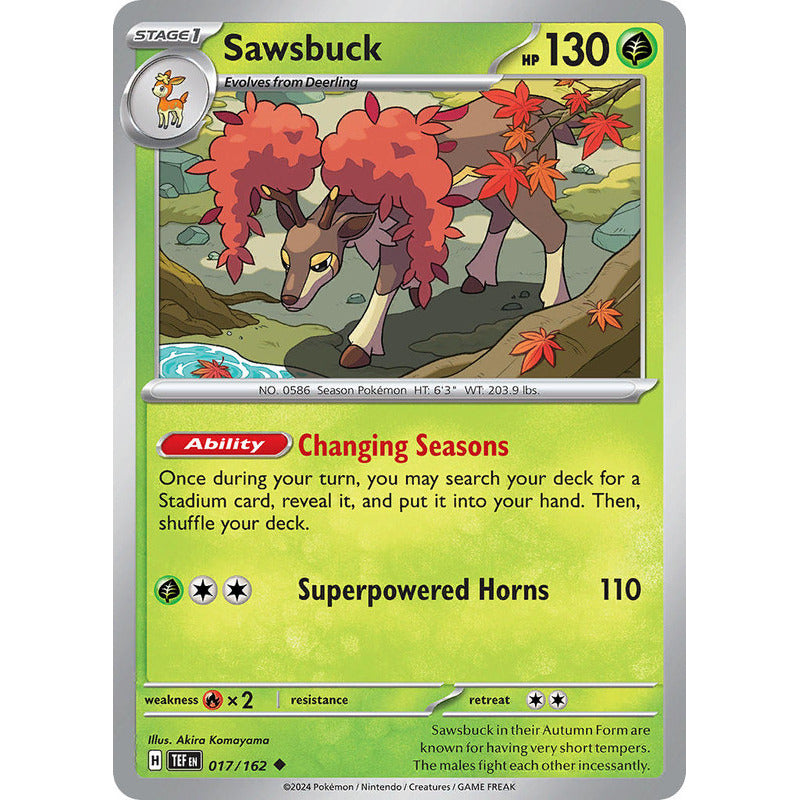 Temporal Forces - 017/162 - Sawsbuck