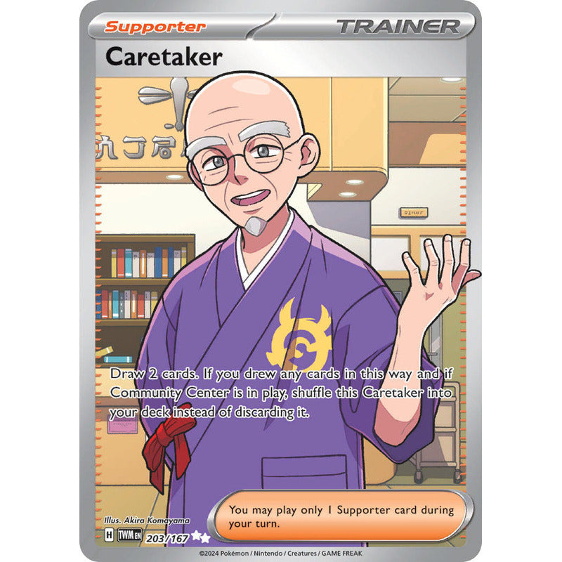 Pokémon Tcg: Twilight Masq - 203/167 - Caretaker