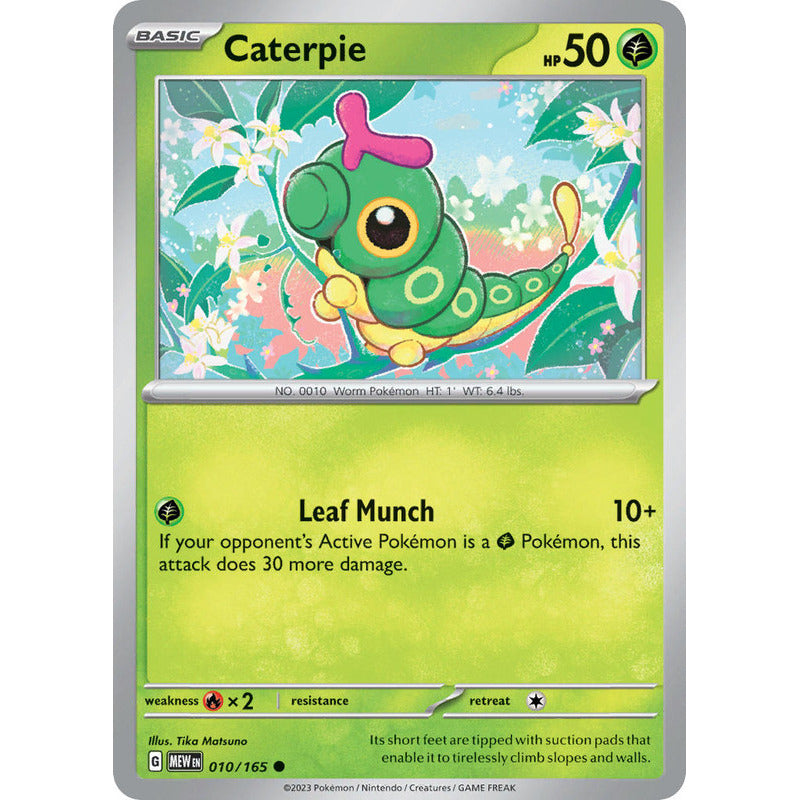 Pokémon Tcg: 151 - 010/165 - Caterpie