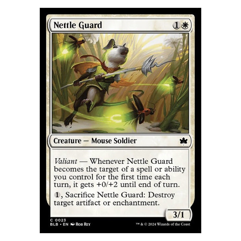 Mtg: Bloomburrow - 023 - Nettle Guard [foil]