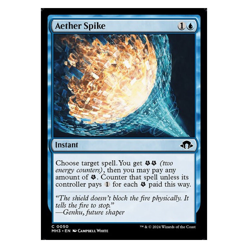 Mtg: Mh3 - 050 - Aether Spike [foil]