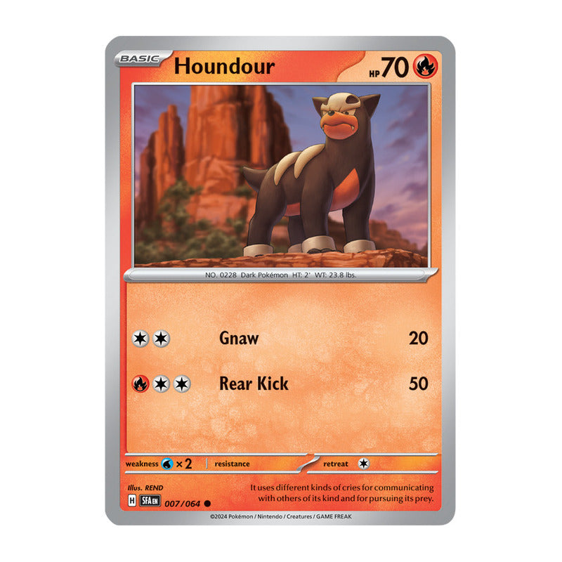 Pokémon Tcg: Shrouded Fab - 007/064 - Houndour [reverse]