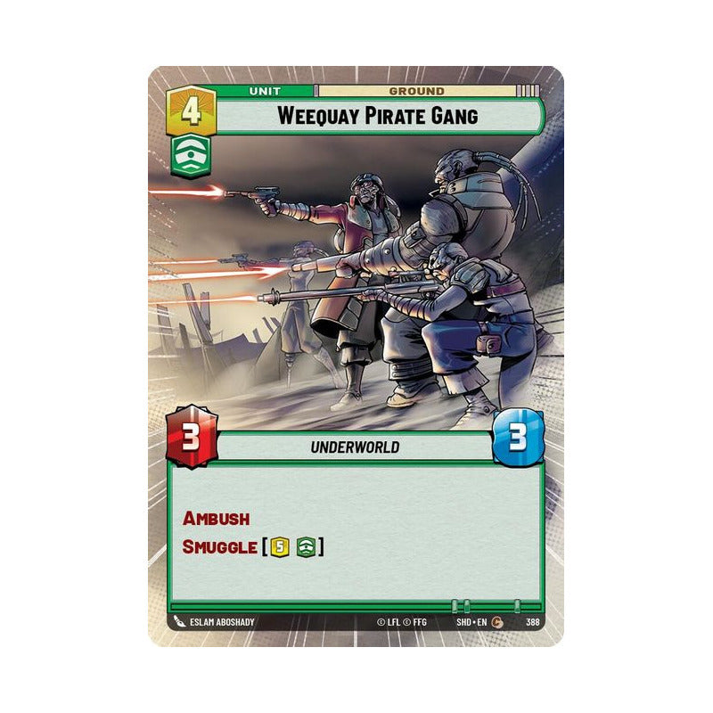 Star Wars Tcg: Sotg - 388 - Weequay Pirate Gang [hyperspace]