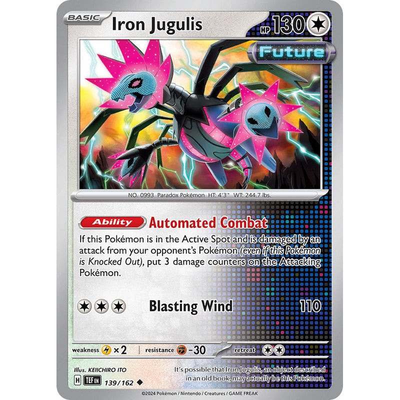 Temporal Forces - 139/162 - Iron Jugulis (reverse)