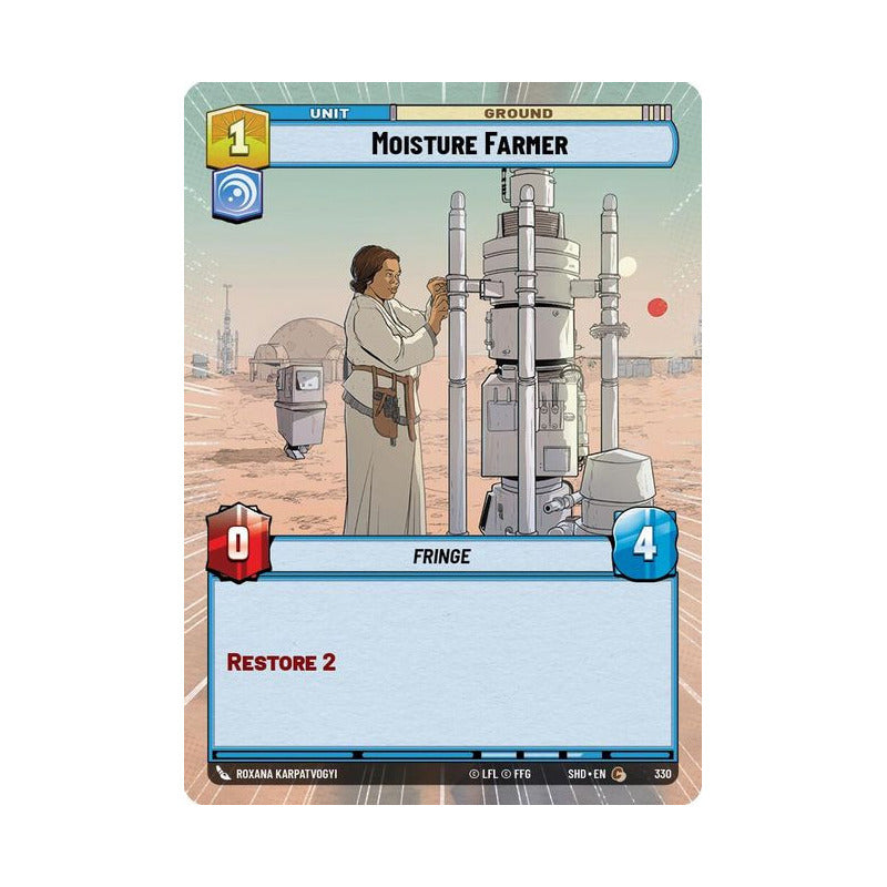 Star Wars Tcg: Sotg - 330 - Moisture Farmer [hyperspace]