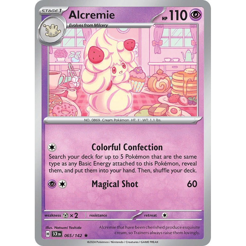 Pokémon Tcg: Stellar Crown - 065/142 - Alcremie (holo)