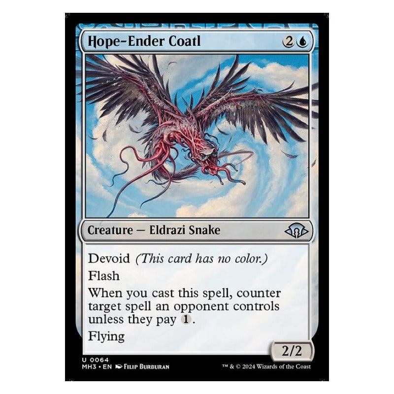 Mtg: Mh3 - 064 - Hope-ender Coatl [foil]