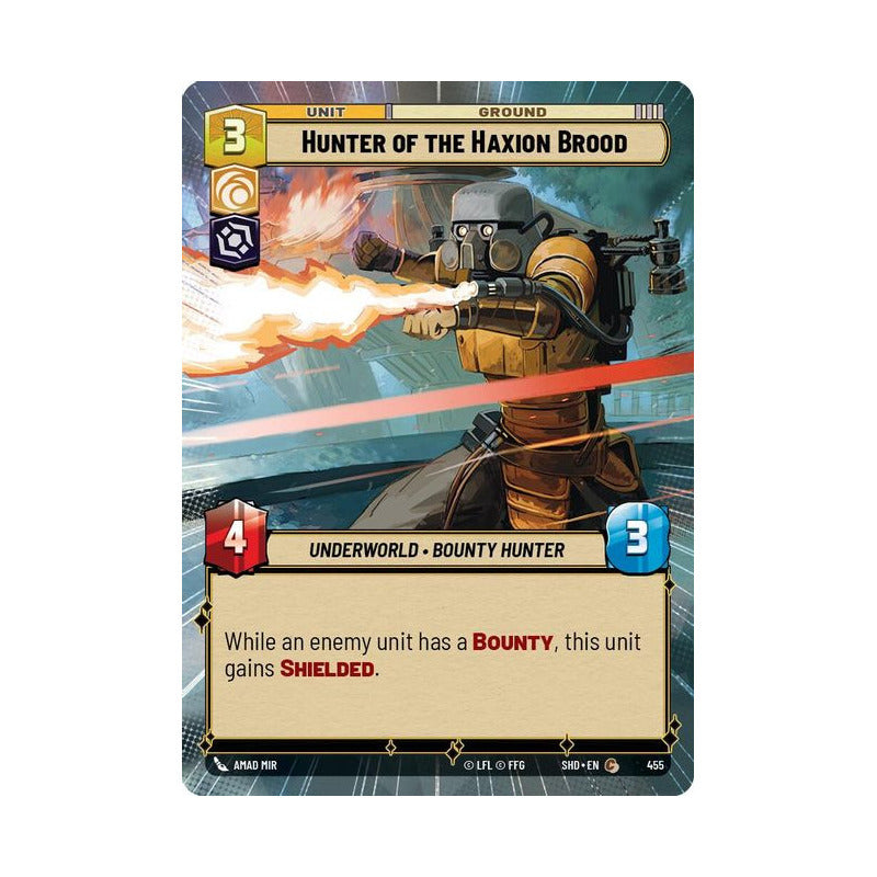 Star Wars Tcg: Sotg - 455 - Hunter Of The Haxio [hyperspace]