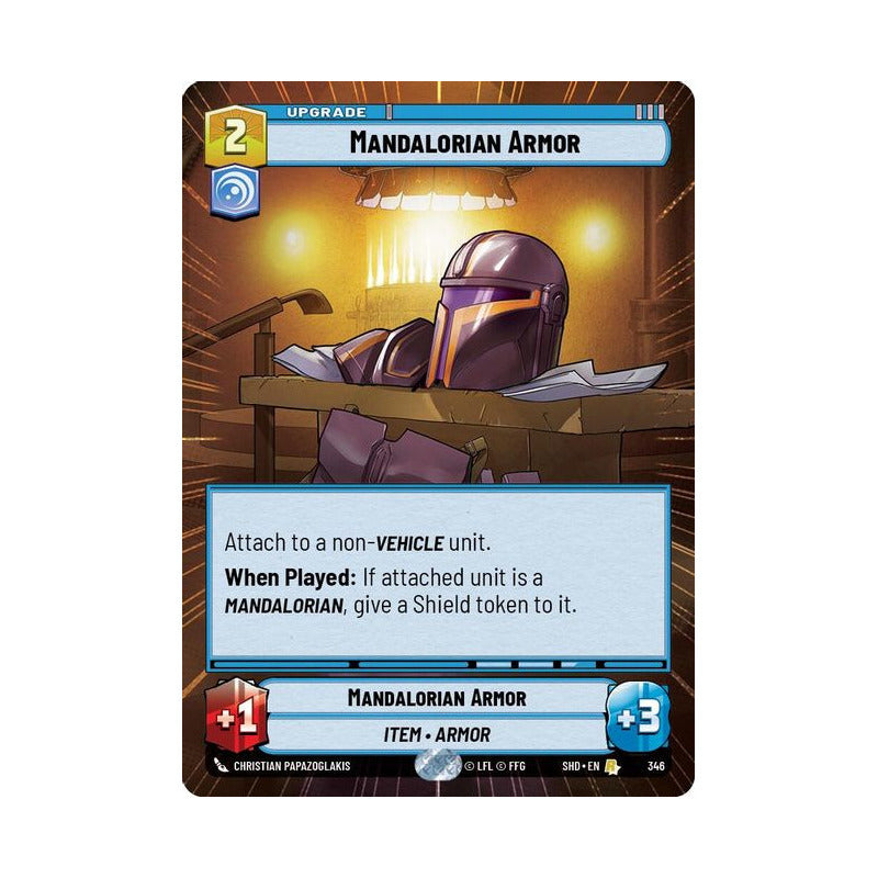 Star Wars Tcg: Sotg - 346 - Mandalorian Arm (r) [hyperspace]